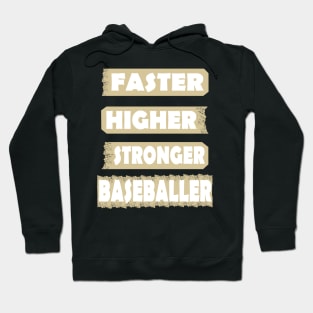 Baseball Baseballschläger Pitcher Geschenk Base Hoodie